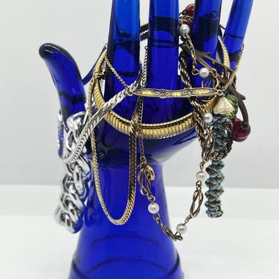 LOT 217J: 12K Gold Filled and Pearl Bracelet, Twig Bar and Bead Bracelet and More!