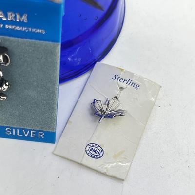 LOT 219J: Assorted Sterling Bracelets and Charms - 40 Grams( didn't weigh the 2 on packaging)