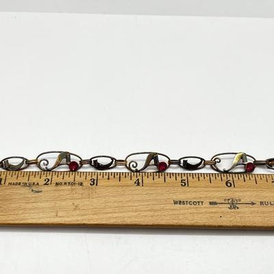 LOT 222J: 12K Gold Filled Vintage Bracelet
