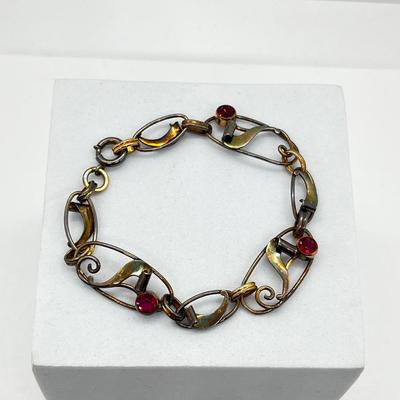 LOT 222J: 12K Gold Filled Vintage Bracelet