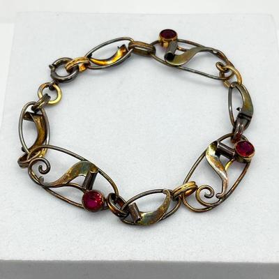 LOT 222J: 12K Gold Filled Vintage Bracelet