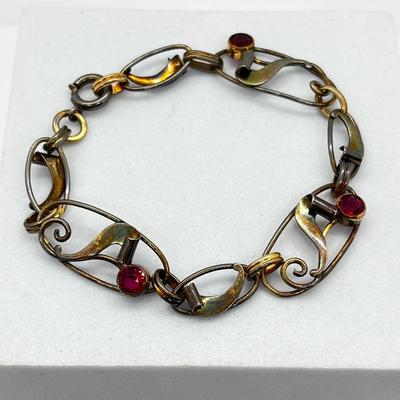 LOT 222J: 12K Gold Filled Vintage Bracelet