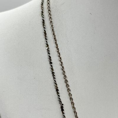 LOT 223J: Sterling Chains - 5.7 Grams