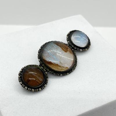 LOT 231J: Antique Butterfly Wing Brooch/Pin