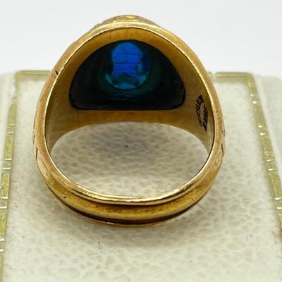 LOT 251J: 10K Yellow Gold 1967 Class Ring - 11 GTW