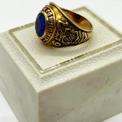 LOT 251J: 10K Yellow Gold 1967 Class Ring - 11 GTW