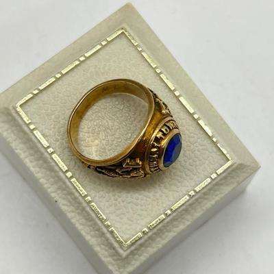 LOT 251J: 10K Yellow Gold 1967 Class Ring - 11 GTW