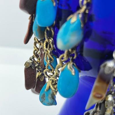 LOT 263J: Unique Vintage Assorted Stone Bracelets