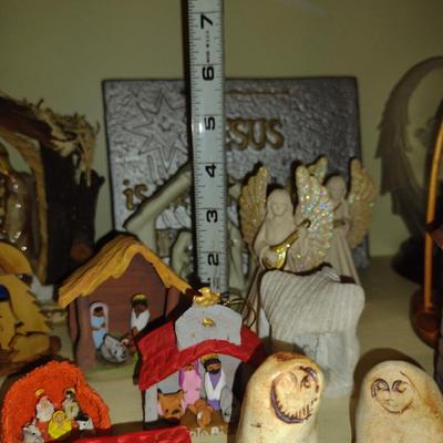 Collection of Nativity Scenes/Christmas Decor