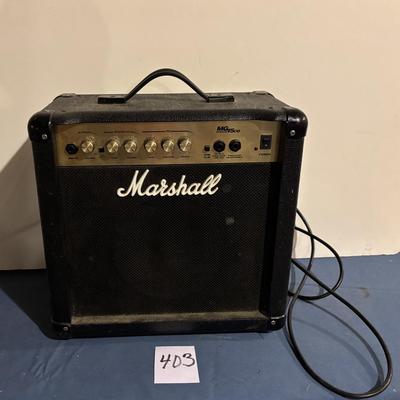 Marshall MG15CD Amplifier