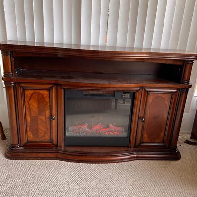 Electric Fireplace Console (SR-BBL)