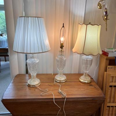 Three Crystal Lamps (SR-BBL)