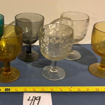 Vintage Goblet Lot