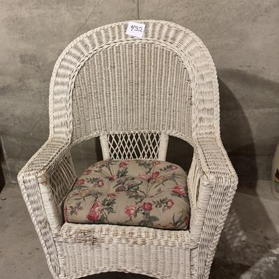 Vintage Wicker Rocker