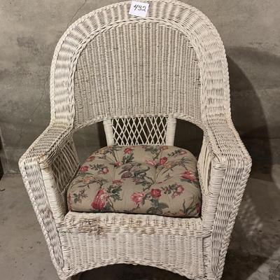 Vintage Wicker Rocker