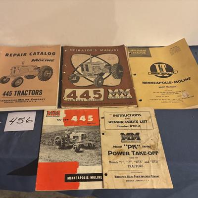 Minneapolis Moline Tractor Instructions
