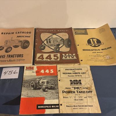 Minneapolis Moline Tractor Instructions