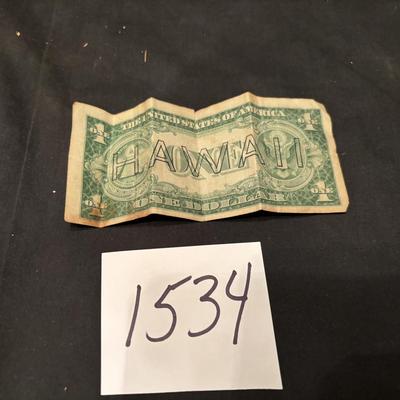 1935A Hawaiian Silver Certificate $1