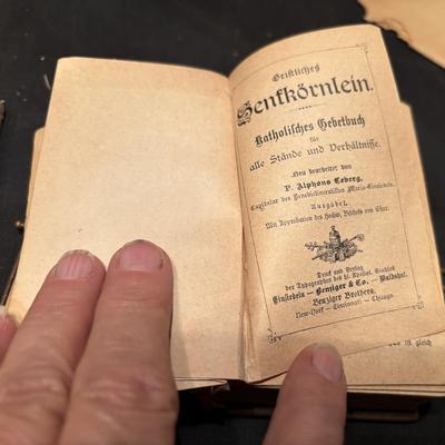 Vintage German Prayer Book and More