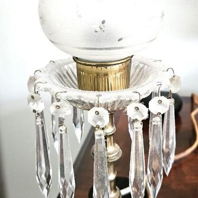 2 Vintage Boudoir Lamps
