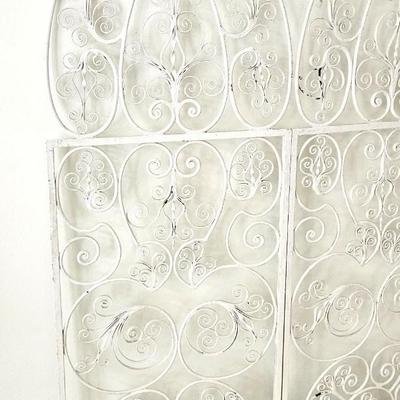 Mid Century Wrought Iron Gate