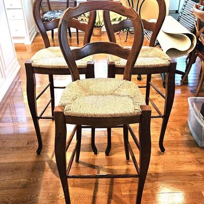 3 Pottery Barn Bar Stools