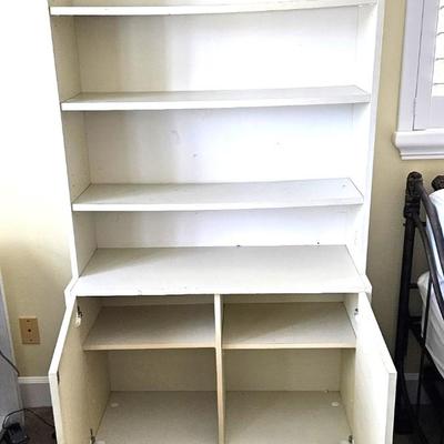 White Modern Office Storage Unit
