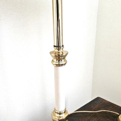 2 Vintage Modern Candlestick Table Lamps