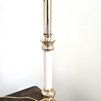 2 Vintage Modern Candlestick Table Lamps