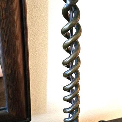 Vintage Candlesticks with a Barley Twist