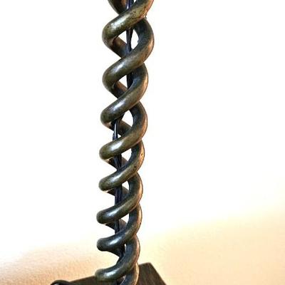 Vintage Candlesticks with a Barley Twist