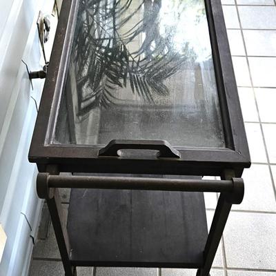 Vintage Industrial Style Bar Cart