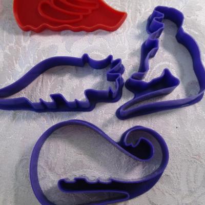 Cookie cutters, Pez dispensers, silicone teddy bear egg mold