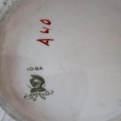 Vintage/antique Warwick painted china vase