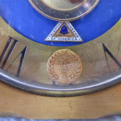 Pacific Telephone memorabilia standing plaque