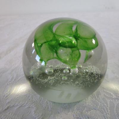 Vintage Caithness Glass Limited piece paper weight circa 1975