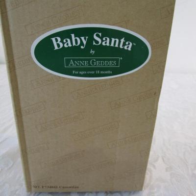 New in box Anne Geddes baby Santa
