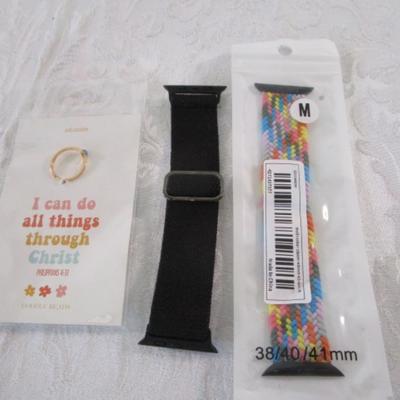 New 2 watchbands & 1 toe ring