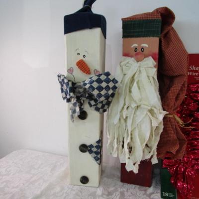 Christmas decorations, most are new