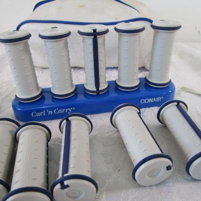 Conair travel electric curler set with bag