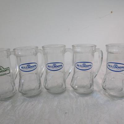 5 vintage mugs (4 Mulboon's, 1 Peppercorn)