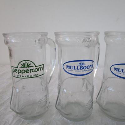 5 vintage mugs (4 Mulboon's, 1 Peppercorn)