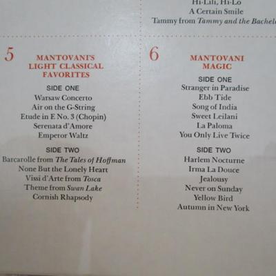 The Magic of Mantovani 8-LP record set