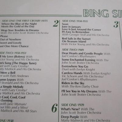 Bing Sings 8-LP record set