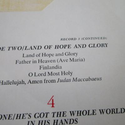 The Mormon Tabernacle Choir Sings 5-LP record set