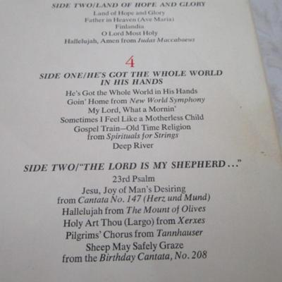 The Mormon Tabernacle Choir Sings 5-LP record set
