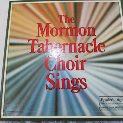 The Mormon Tabernacle Choir Sings 5-LP record set