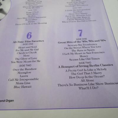 Organ Moods and Memories 7-record set