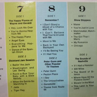 Popular Music Hit Parade, 110 All-Time Favorites 9-LP record set