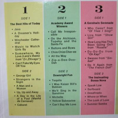 Popular Music Hit Parade, 110 All-Time Favorites 9-LP record set